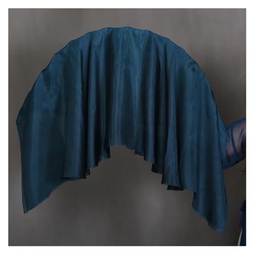 Voile de soie pour éventails danse orientale rouge sur scène
