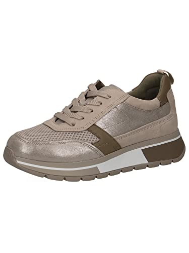 CAPRICE 9 9 24700 26, Scarpe da Ginnastica Donna, Pebble Knit, 38 EU
