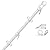 Yeesun Flag Pole,6FT Flagpole Kit for 3’ x 5’ American Flag-360° Tangle Resistant Technology,Stainless Steel Professional Outdoor Flag Pole for House Truck & Boat Use (Without Bracket,White)