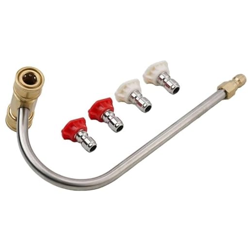 High-Pressure Extension Wand for Gutter Cleaning