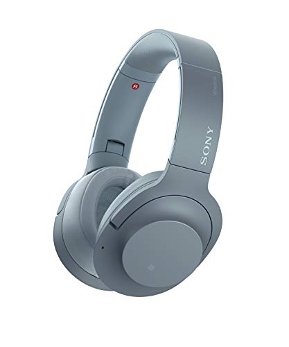 Sony WH-H900N High-Resolution Kopfhörer, Kabelloser, Noise Cancelling, blau, mit Alexa-Integration