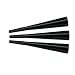 Beistle Pkgd Foil Horns (Black) (15/Pkg)