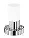 Trio Leuchten LED Touch-Me Tischleuchte in nickel matt, Glas weiß matt 529690107