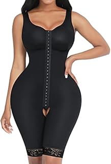 FeelinGirl Shapewear for Women Tummy Control Full Body Shaper Butt Lifter Thigh Slimmer Bodysuit for Women Daily Life