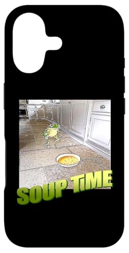 Funny meme - Soup Time Meme Frog Meme Meme X}zP[X iPhone 17 p