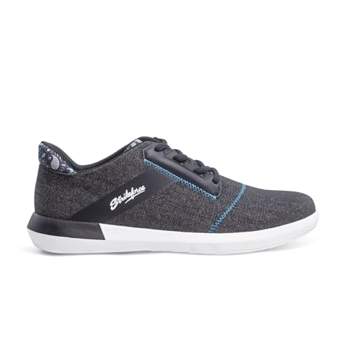 Image of KR Strikeforce Lux Womens Athletic Bowling Shoes with a #8 Slide Pad on Both Shoes for Right or Left Handed Bowlers