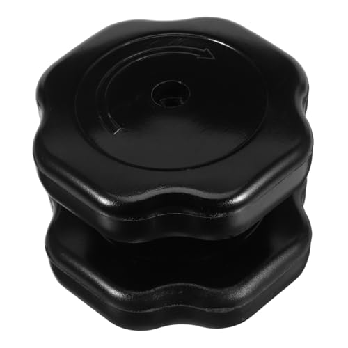 EXHUMKY 2 Piezas Pomos Repuesto para Tapa Olla Presión Plástico Resistente Antienvejecimiento Fácil Instalación para Ollas y Sartenes
