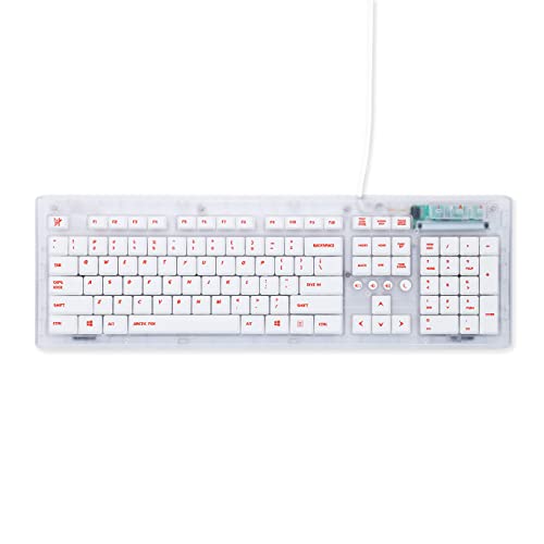 Arctic Fox Crystal Wired Keyboard