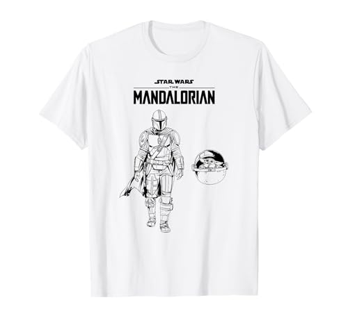 T-shirt Mandalorian et Grogu idée cadeau Star Wars pour anniversaire
