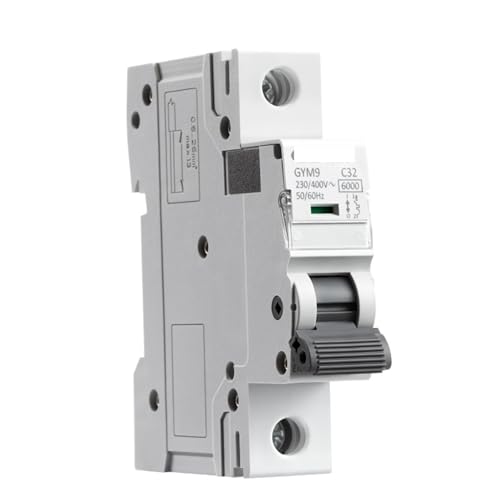 Disjoncteur miniature GYM9 25A gage de haute fiabilité sur rail DIN