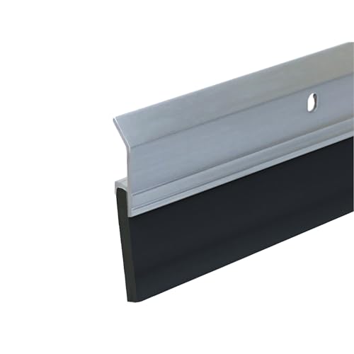 Randall Manufacturing V-63-GB - All-Season Door Sweep, Heavy Duty Aluminum, Ideal for Residential & Commercial Use, Easy Installation with Heavy Rubber Seal, Ensure Comfort and Security (36 Inches)
