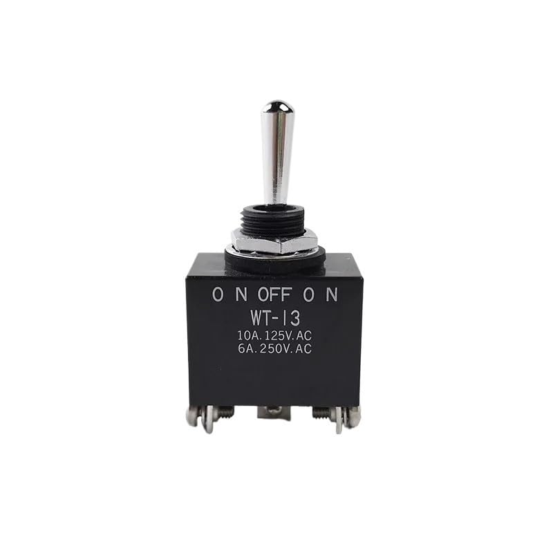 A-12AP 基本レバー形トグルスイッチ Aシリーズ NKKスイッチズ(旧:日本開閉器) 端子形状PC 極数1 機能動作ON-ON A-12AP -  【通販モノタロウ】 AYMAAUIP 1PCS WT-12 トグルスイッチ 3ピン 2ギア セルフロック 開口部 12mm 6A250V 1PCS WT-12 トグルスイッチ 3ピン 2ギア セルフロック 開口部 12mm 6A250V