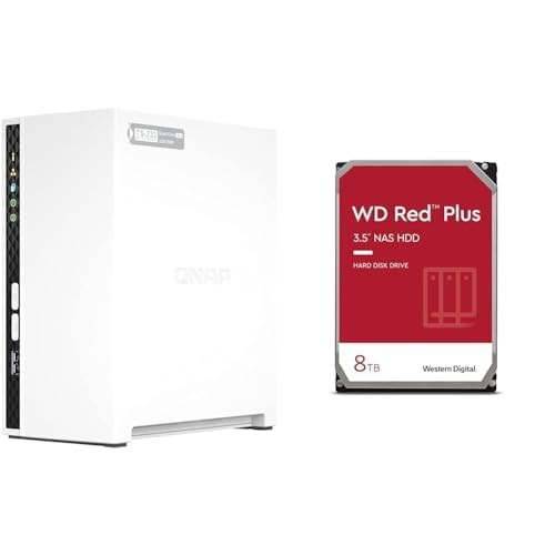 QNAP (L[ibv) NAS Lbg 2xC z[ TS-233 /AZ X}zΉ XfUC 6ۏ /K㗝Xi+Western Digital EGX^fW^ WD Red Plus  HDD n[hfBXN 