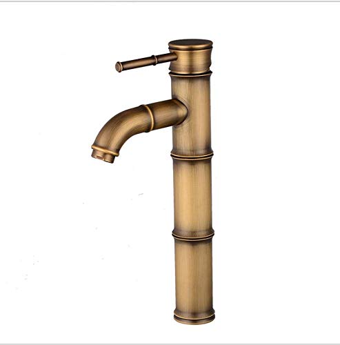 JTZ Agua fría, Agua fría, Grifo de Cobre, Lavabo de bambú, caña de bambú, cataratas, Grifo.