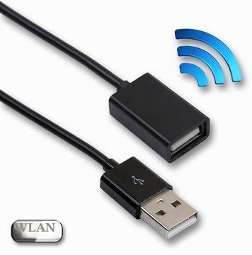 AirDrive Forensic Keylogger Cable Pro - USB Verlängerungskabel Hardware Keylogger mit WiFi, 16MB Flash, Email und Live Datenübertragung