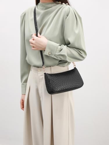 Image of Shoulder Bag for Women Retro Hobo Handbags Cross Body Purses