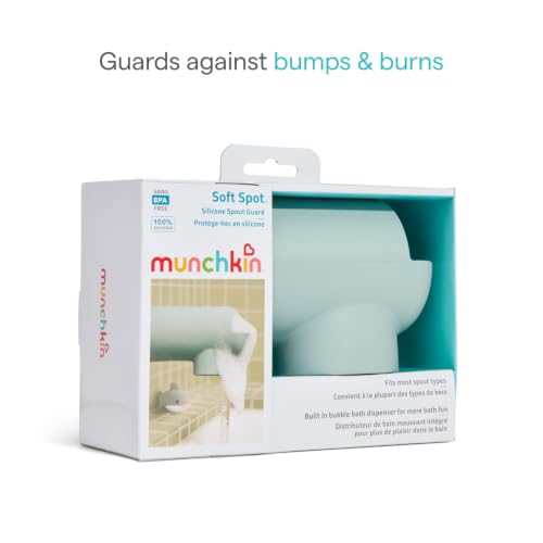Munchkin Soft Spot Silicone Spout Cover for Baby, Slate - image 5