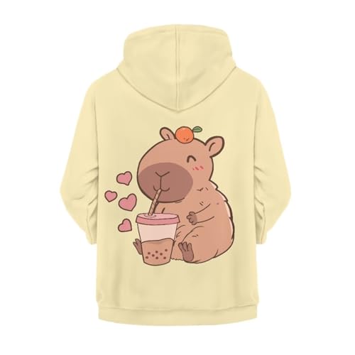 Image of Biyejit Kids Novelty 3D Graphic Printed Hooded Sweatshirt