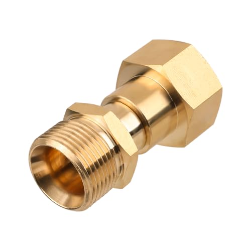 Accesorio de Conexión Rápida para Lavadora a Presión, Macho M22-14mm Conexión Rápida Giratorio para Lavadora a Presión Adaptador Lavadora Presión para Manguera de Lavadora a Presión