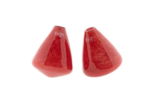 Dutz TUMBLIMG Vase | Glas | mundgeblasen | H 12 cm D 10 cm | Wackelvase...