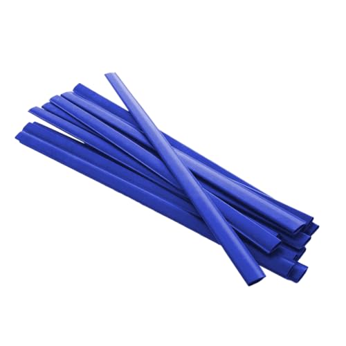 LINERWORLD.COM Coping Set for 15' Round Overlap Above Ground Swimming Pool Liners - 24 Pieces - Blue