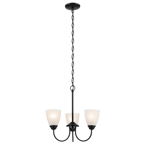 Kichler Jolie 9" 1-Light Wall Sconce with Satin Etched Glass