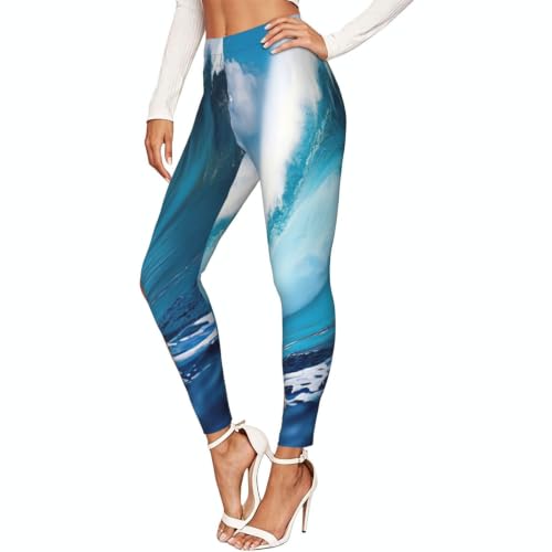 Leggings elásticos de yoga anticompulsión que no se bajan al entrenar
