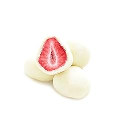 Erdbeeren gefriergetrocknet in weißer...