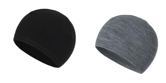 SHYSBV 2 gorros deportivos resistentes al viento y cálidos, ligeros con forro de calavera, gorro de invierno, para correr, ciclismo, esquí, moto, diseño unisex para hombre y mujer