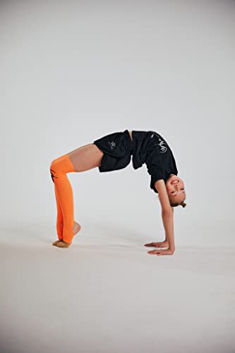 Swirl&Twirl Leg Warmers - Stirrup Over The Knee Socks - Ideal For Ballet, Dance And Rhythmic Gymnastics - Unique Material #TOP5