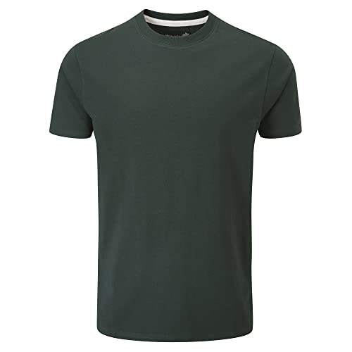 Charles Wilson Men's 5 Pack Midweight Crew Neck T-Shirt (Medium, Dark Classics)