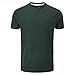 Charles Wilson Men's 5 Pack Midweight Crew Neck T-Shirt (Medium, Dark Classics)