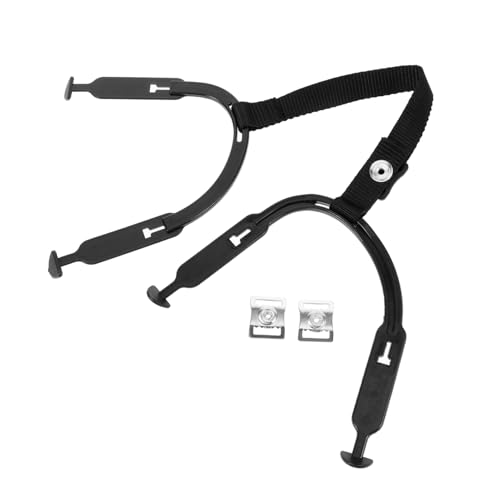 Happyyami Ice Hockey Helmet Chin Band Chin Strap for Hockey Sports Durable Pom Material