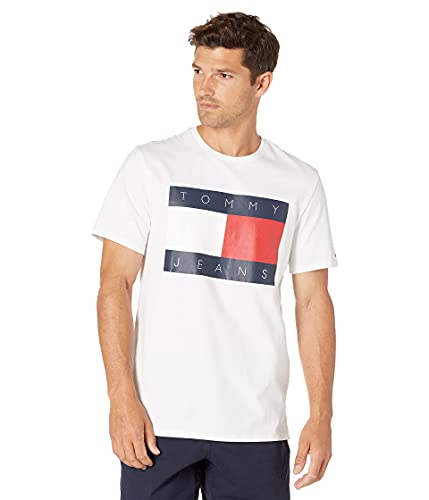T-shirt Tommy Hilfiger Tj Flag Tee homme col rond manches courtes en coton