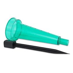 Windhager 6244 - Pluviómetro con Pica de Tierra, 2...: Todo en uno – pluviómetro con estaca EXACTO - Determinación precisa de la precipitación por m2 Impacto inferior inmediatamente legible – gracias a la división de medida directamente en el pluviómetro Robusto: hecho de plástico resistente