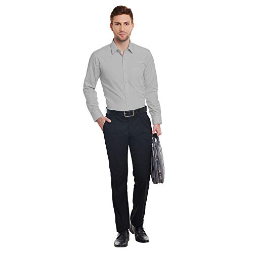 Image of English Navy Men Dress Shirt