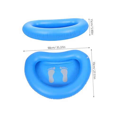 Bañera inflable para pies Abaodam para uso en piscina miniatura 2