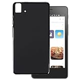 OAGELIM Hülle kompatibel mit BQ Aquaris E5S Hülle Stoßfeste TPU Weiche Flexible Schützende Handyhülle mit Kratzfestigkeit & Militärischer Fallschutz (Schwarz)