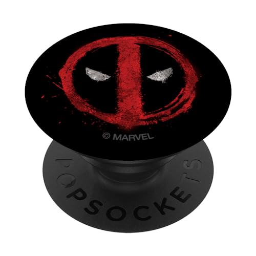 Marvel Deadpool Icon Red Spray Paint (popsockets) PopSockets Adhesive PopGrip
