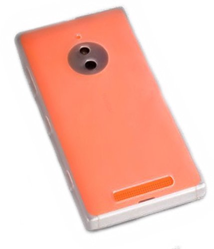 Unbekannt Silikon TPU Handy Cover kompatibel mit Nokia Lumia 830 - Hülle Schale Schutzhülle in Foggy - #