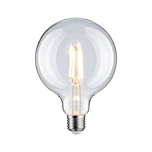Paulmann 28971 LED Lampe Globe Filament G125 9W Klassik Leuchtmittel Opal...
