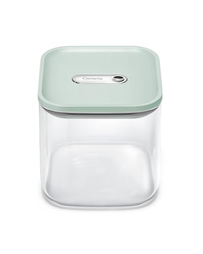 Caraway 2.5 qt Glass Airtight Food Storage Container with Lid