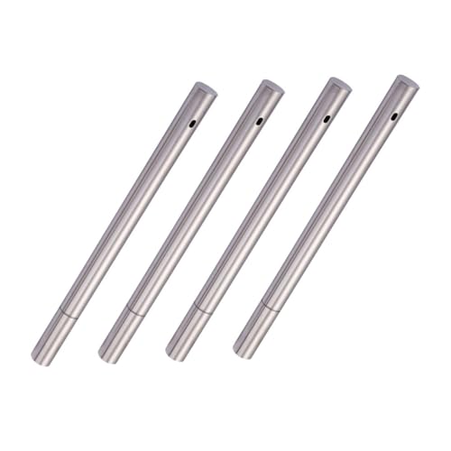 VANZACK 4pcs Stainless Steel Barbecue Skewer Holder Skewer Buckets Storage Holders for Bbq Accessories