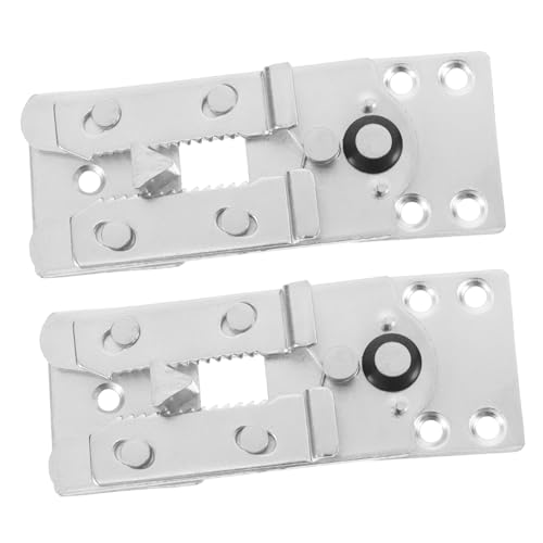 jojofuny 2pezzi Connettore per Mobili Clip in Metallo per Componibile Staffe di Collegamento per Sedie Connettori Resistenti per Arredamento Clip per Tappezzeria