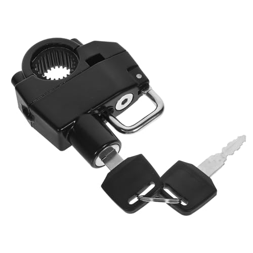 ZUNOXAZ Candado para Casco Moto Antirrobo Resistente Seguro y Versátil Compatible con Varios Diseño y Ligero para Uso Exterior Bicicletas y Motocicletas