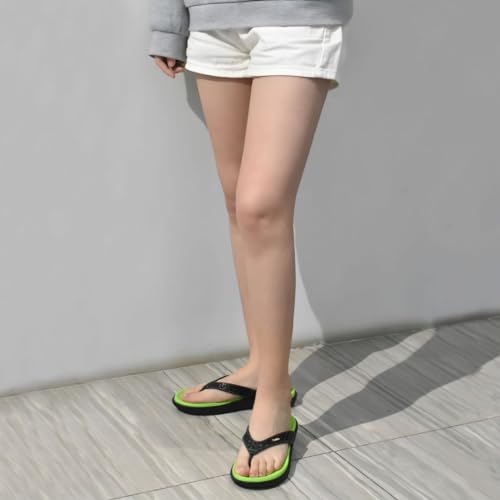 Image of KuaiLu Womens Flip Flops Arch Support Yoga Mat Cushioned Thong Sandals | Ladies Comfortable Walking Slides For Plantar Fasciitis Slip On Indoor Outdoor For Summer