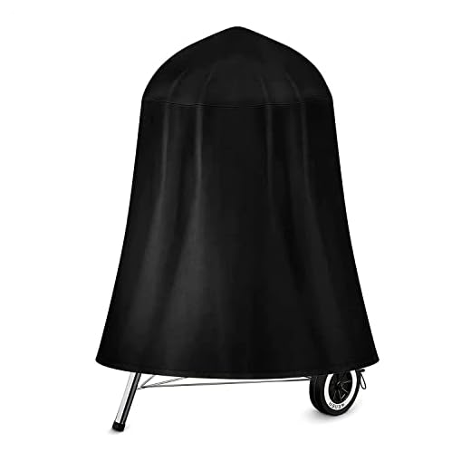 apollo walker BBQ Grill Cover,Vertical Smoker Covers,Heavy Duty Waterproof Charcoal Kettle Grill Cover,Round Smoker Cover 36" Dia x 42" H,for Weber, Char-Broil and More Grills