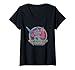 Mujer US Transformers Optimus Prime Badge Vintage 01 Camiseta Cuello V