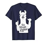 Photo Gallery no prob-lama divertente llama pun carino animale umorismo maglietta Photo Gallery no prob-lama divertente llama pun carino animale umorismo maglietta