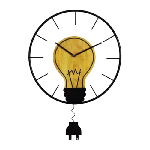 Horloge murale sans tic-tac en acrylique pour chambre calme